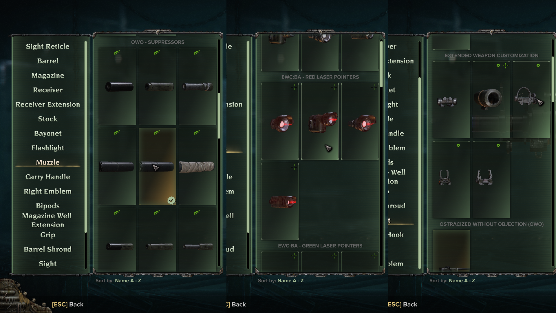 Attachments with feature labels