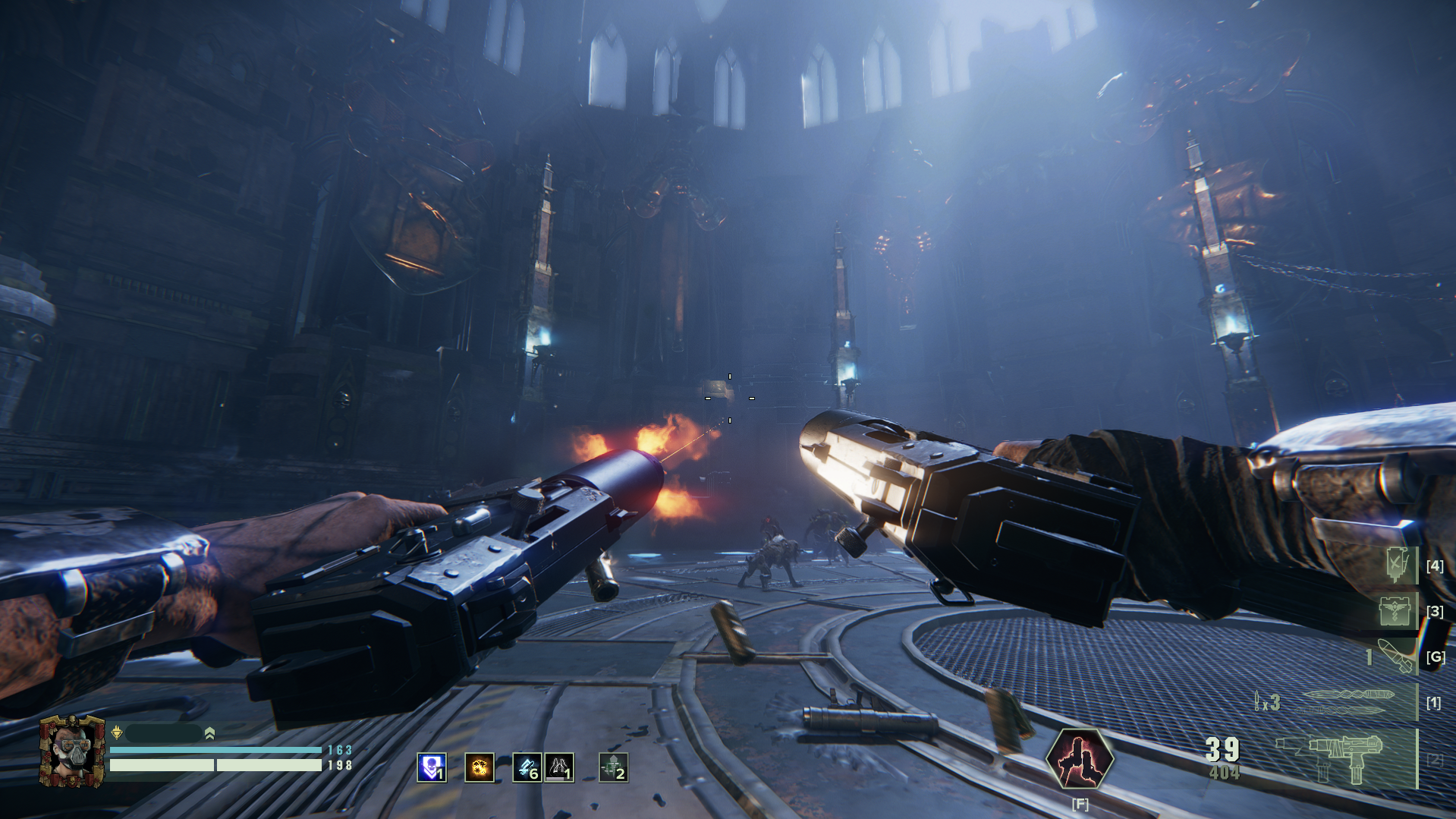 Dual autopistols with one vfx