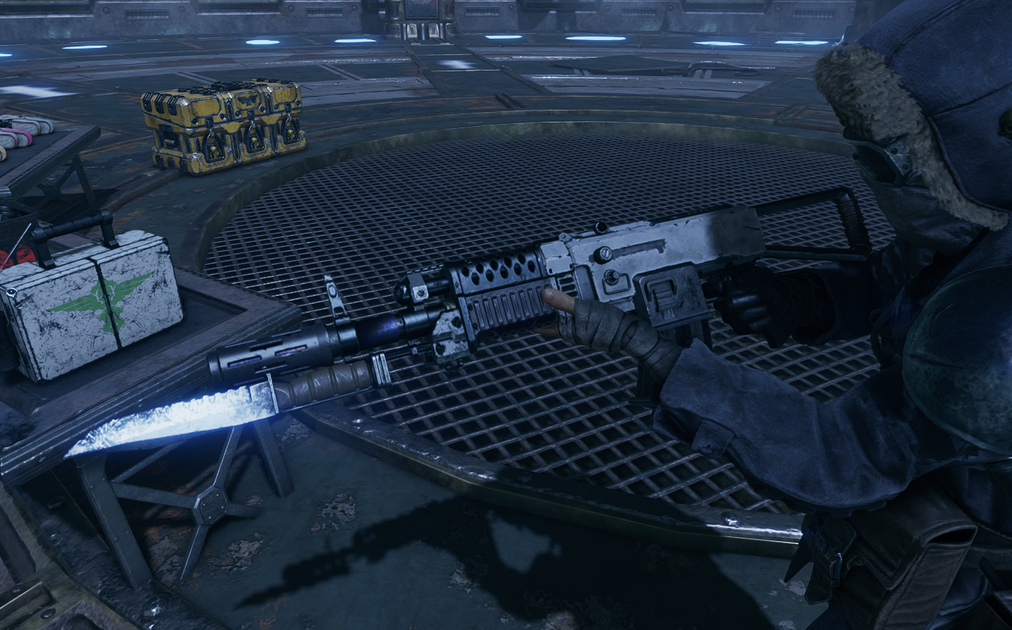 Autogun with AK Bayonet and AK Barrel