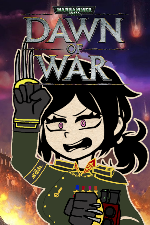 Dawn of War Imperial Guard Commander Ashley